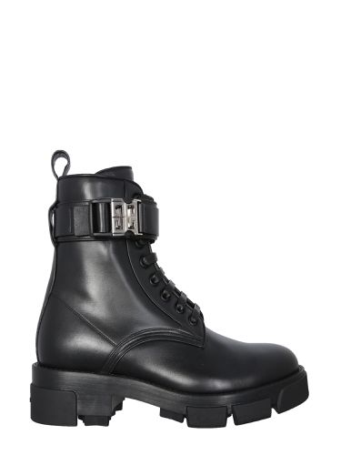Givenchy leather terra boots - givenchy - Modalova