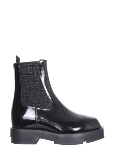 givenchy black and white boots