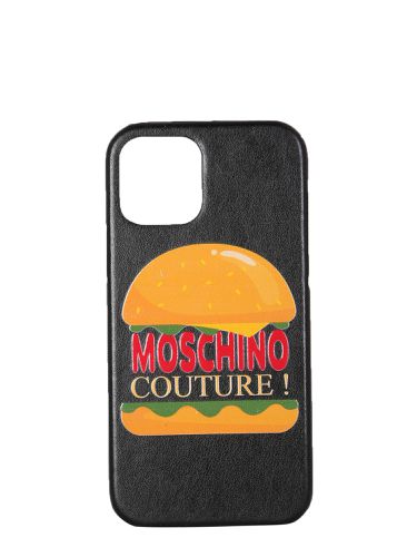 Moschino iphone 12/12 pro cover - moschino - Modalova