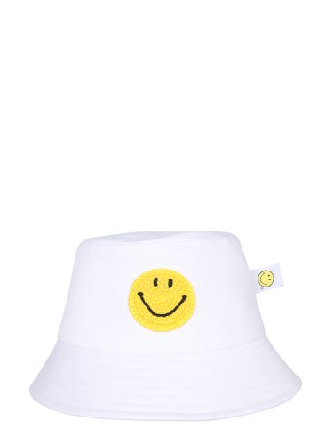 Bucket hat with embroidered smiley - philosophy di lorenzo serafini - Modalova