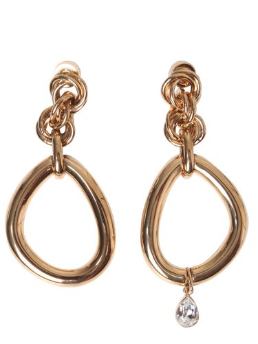 Oversized chain earrings - jw anderson - Modalova