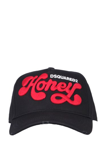 Dsquared "honey" baseball hat - dsquared - Modalova