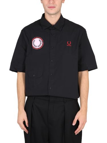 Shirt with patch - fred perry x raf simons - Modalova