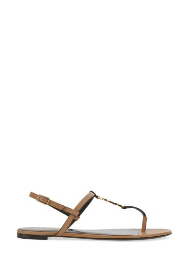 Cassandra flat sandals - saint laurent - Modalova