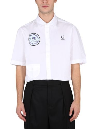 Shirt with patch - fred perry x raf simons - Modalova