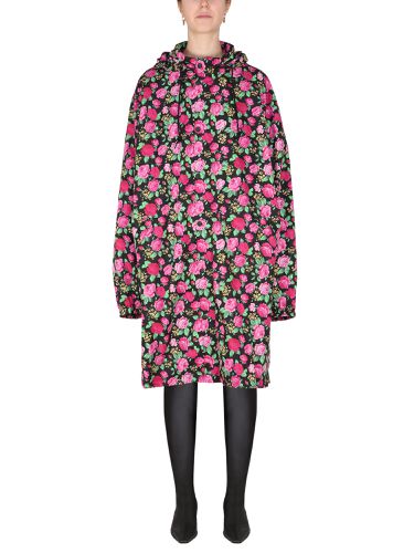 Balenciaga coat with floral pattern - balenciaga - Modalova