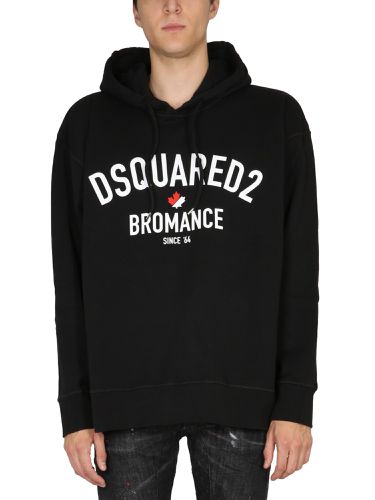 Dsquared sweatshirt with logo print - dsquared - Modalova