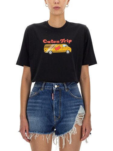 Dsquared "caten trip ranny" t-shirt - dsquared - Modalova