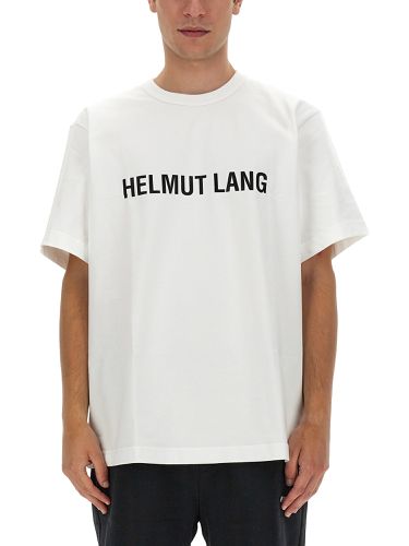 Helmut lang logo print t-shirt - helmut lang - Modalova