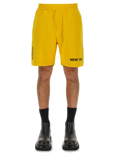 Bermuda shorts "new york" - helmut lang - Modalova