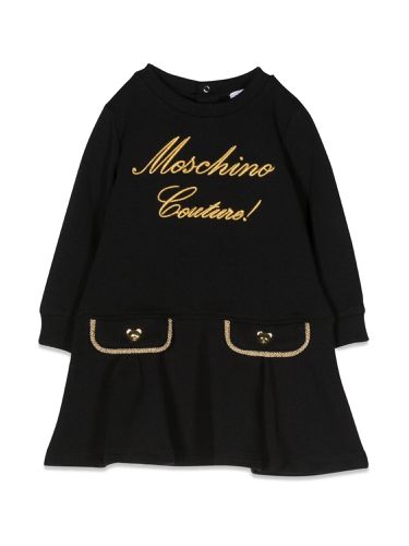 Moschino m/l logo dress - moschino - Modalova
