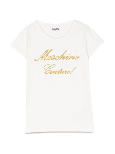 Moschino short sleeve logo t-shirt - moschino - Modalova