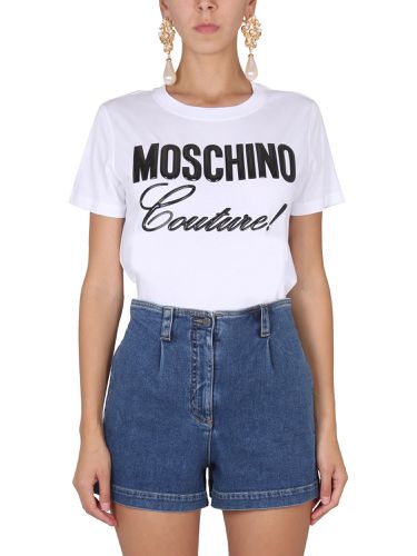 Moschino crewneck t-shirt - moschino - Modalova