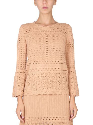 Wool blend sweater - boutique moschino - Modalova