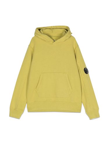 C. p. company basic fleece hoodie - c.p. company - Modalova