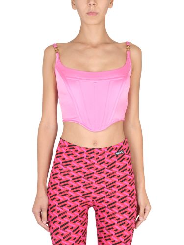 Versace medusa corset top - versace - Modalova