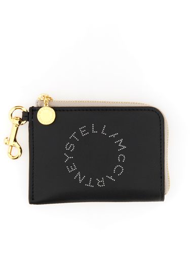 Stella mccartney wallet with logo - stella mccartney - Modalova