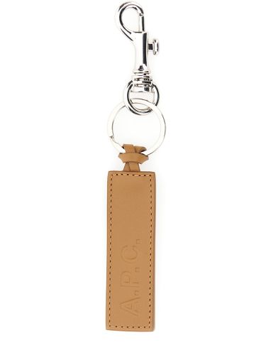 A.p.c. keychain with embossed logo - a.p.c. - Modalova