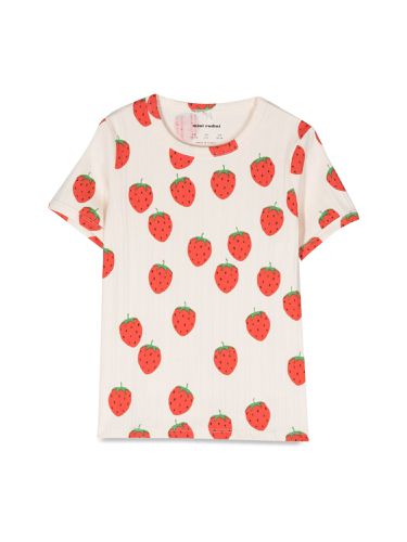 Allover strawberries t-shirt - mini rodini - Modalova