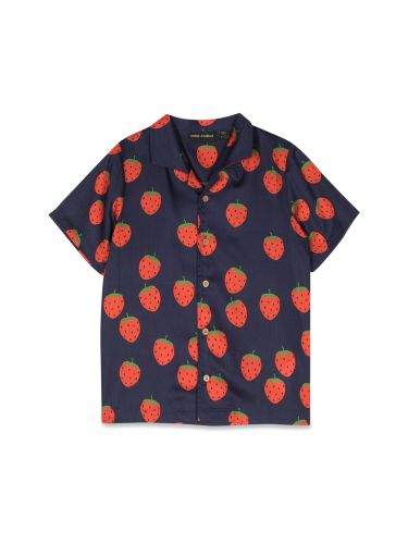 Strawberries woven shirt - mini rodini - Modalova