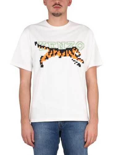 Kenzo pixel oversized t-shirt - kenzo - Modalova