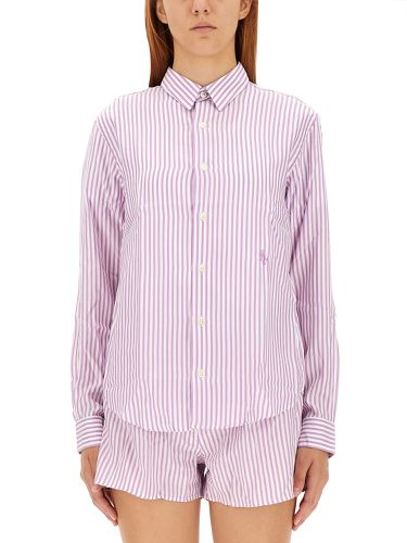 Shirt with stripe pattern - sporty & rich - Modalova