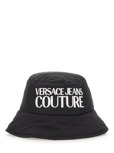 Bucket hat with logo - versace jeans couture - Modalova