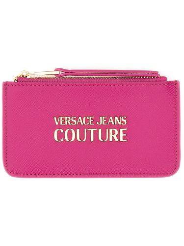 Card holder with logo - versace jeans couture - Modalova