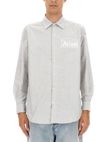 Aries oxford shirt with logo - aries - Modalova