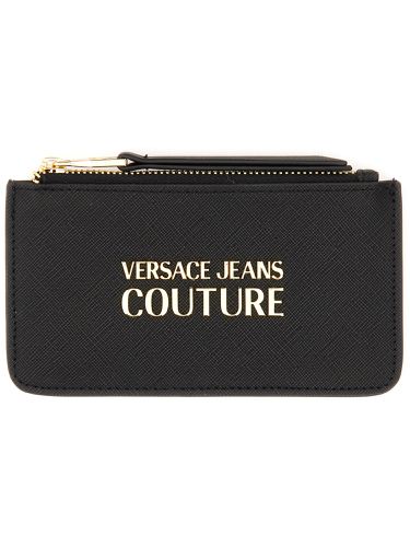 Card holder with logo - versace jeans couture - Modalova