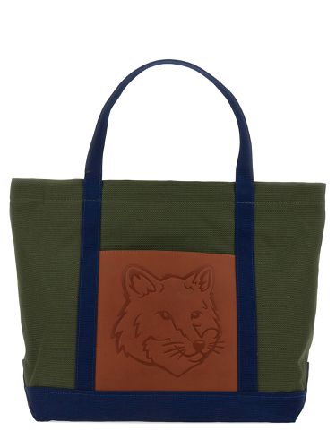 Maison kitsuné tote bag with logo - maison kitsuné - Modalova