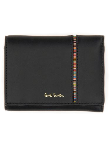 Paul smith tri-fold leather wallet - paul smith - Modalova
