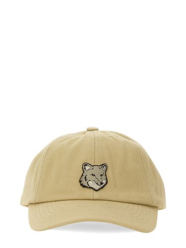 Fox patch baseball hat - maison kitsuné - Modalova