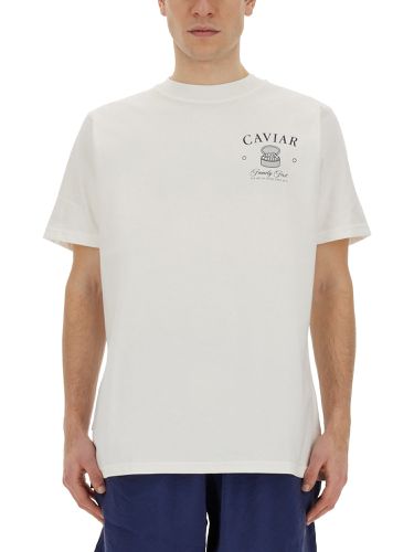 T-shirt with "caviar" print - family first - Modalova