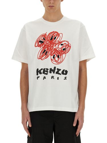 Kenzo "kenzo drawn varsity" t-shirt - kenzo - Modalova
