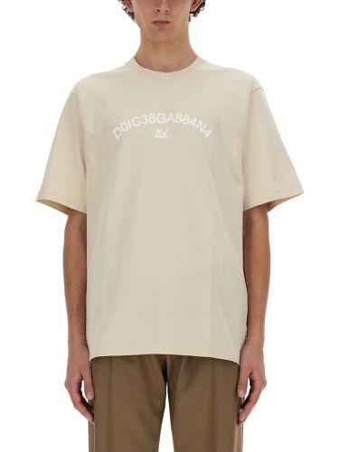 Dolce & gabbana t-shirt with logo - dolce & gabbana - Modalova