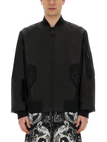 Technical fabric jacket - versace jeans couture - Modalova