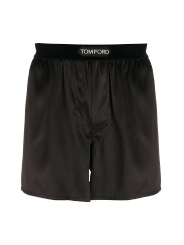 Tom ford silk boxer shorts - tom ford - Modalova