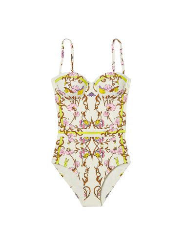 One piece swimsuit with print - tory burch - Modalova