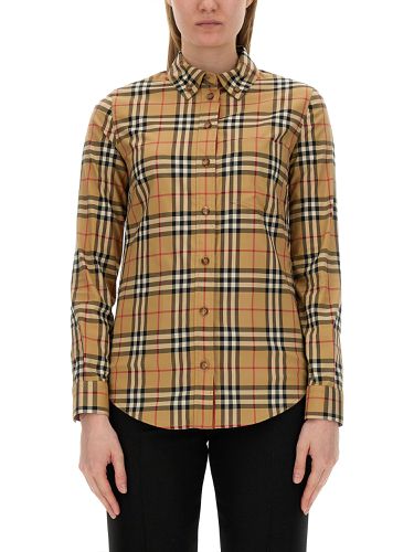 Burberry shirt with check pattern - burberry - Modalova