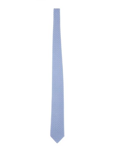 Ferragamo tie with tetris print - ferragamo - Modalova