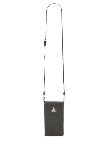 Cell phone bag with shoulder strap - vivienne westwood - Modalova