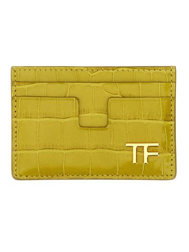 Tom ford card holder with logo - tom ford - Modalova