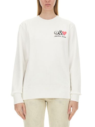 Moschino jeans sweatshirt with logo - moschino jeans - Modalova