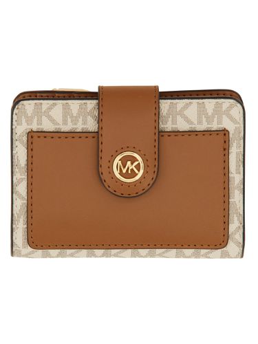 Wallet with logo - michael by michael kors - Modalova