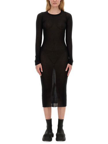 Rick owens viscose dress - rick owens - Modalova