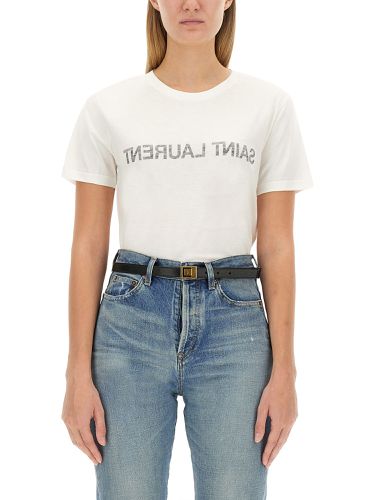 Reverse t-shirt - saint laurent - Modalova