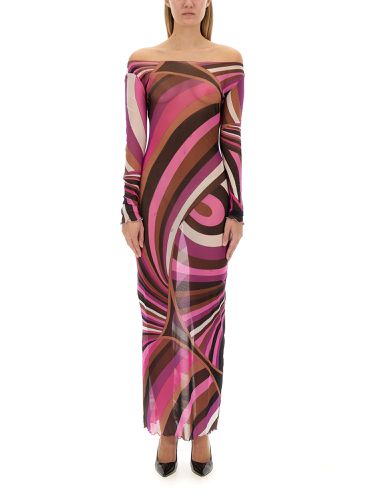 Pucci long dress with print - pucci - Modalova