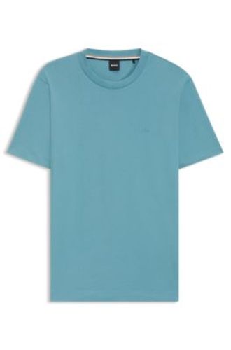 T-shirt en jersey de coton avec logo - Boss - Modalova