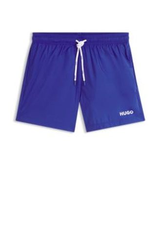 Short de bain à imprimé logo contrasté - HUGO - Modalova